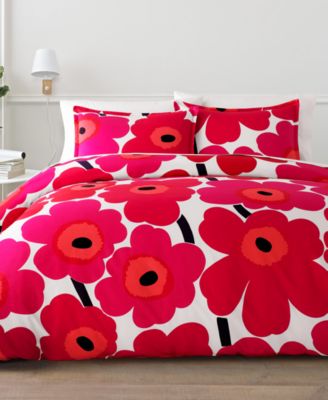 Marimekko - Unikko 2-Pc. Twin Comforter Set