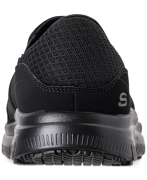 Skechers Men S Work Relaxed Fit Flex Advantage Mcallen Sr Slip