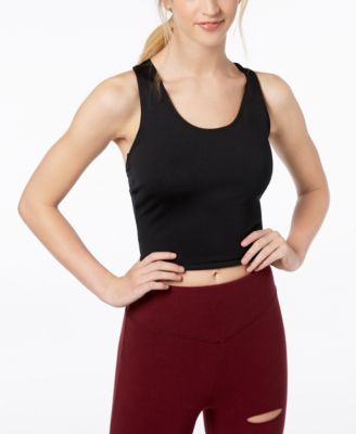 Material Girl - Juniors' Twist-Back Sports Bra