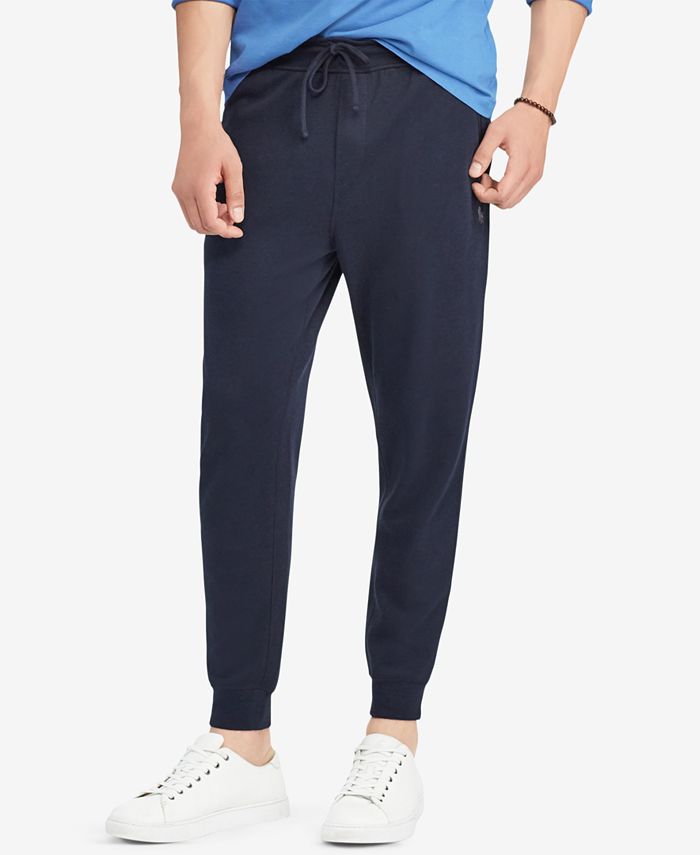 double knit jogger pants