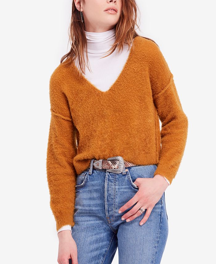 Princess v sale neck sweater