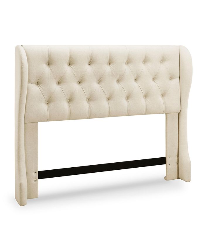Dwell Home Inc. York Tufted Wing Headboard, King/California King, Linen Macy's