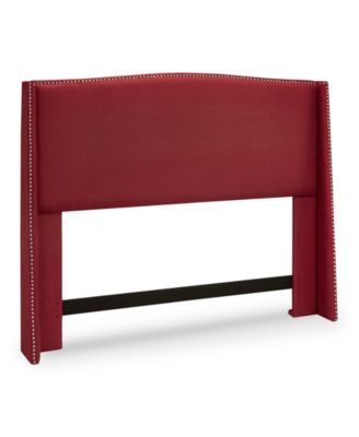 Dwell Home Inc. - Stamford CK/EK Upholstered Wing HB Cardinal