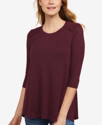 Jessica Simpson - Three-Quarter-Sleeve Nursing Top
