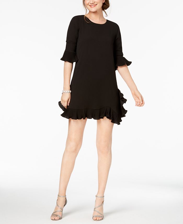 MSK Petite Ruffled ALine Dress Macy's