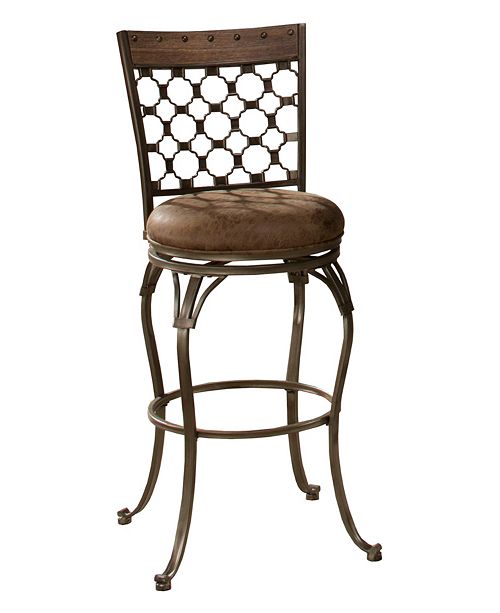Hillsdale Lannis Swivel Bar Stool & Reviews Home Macy's