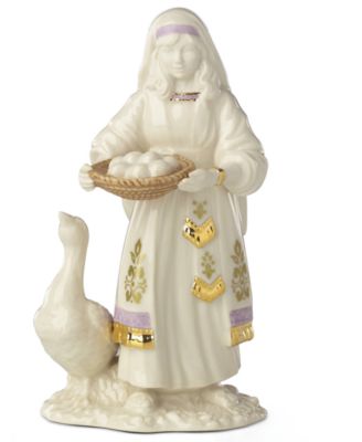 Lenox - First Blessing Nativity Goose and Girl