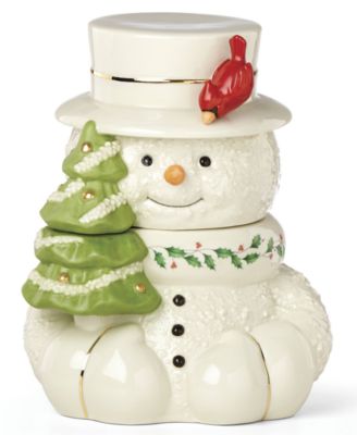 Lenox - Snowman Cookie Jar