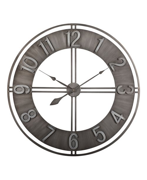 Studio Designs Home 30" Industrial Loft Wall Clock & Reviews Clocks