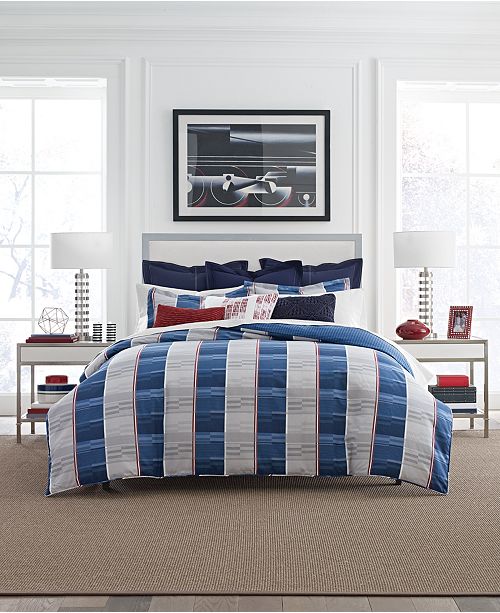 Tommy Hilfiger Tenaya Canyon 2 Pc Plaid Twin Twinxl Comforter Set