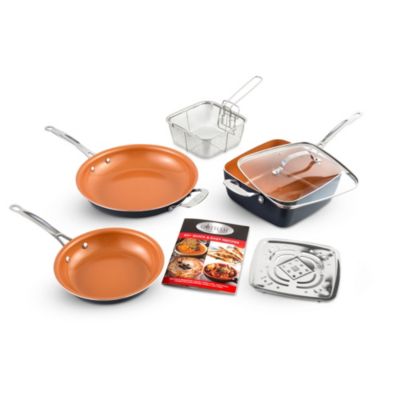 Gotham Steel - GOTHAM STEEL 7PC COOKWARE SET