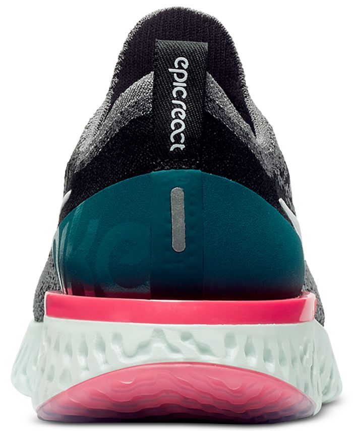 epic react flyknit women's running sneakers