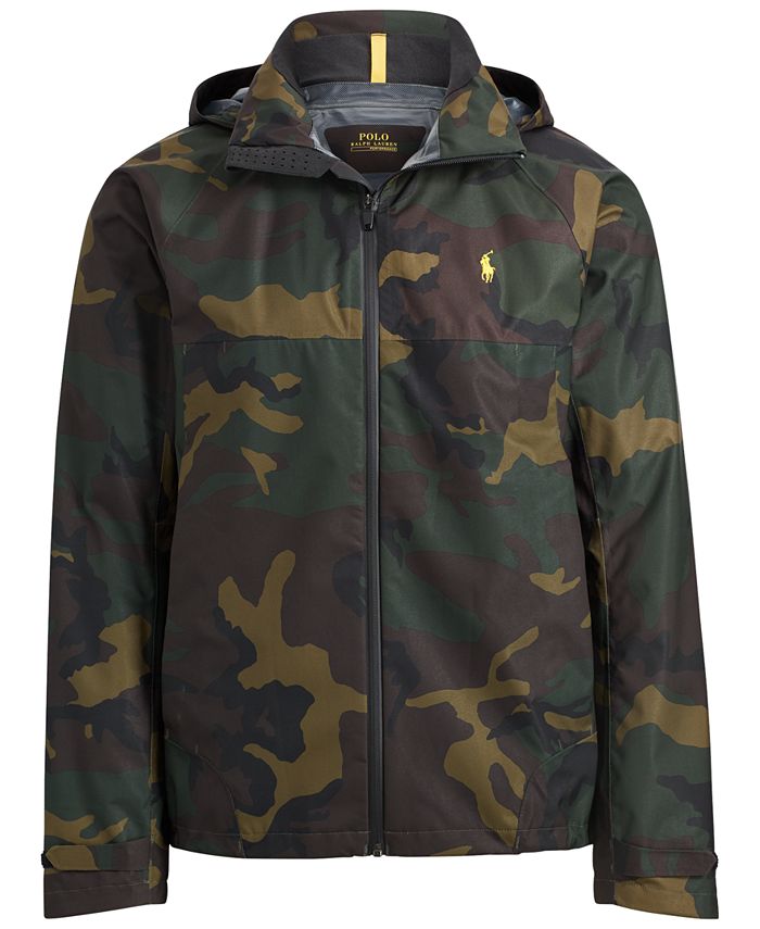 Polo Ralph Lauren Men's Camo Waterproof Jacket Macy's
