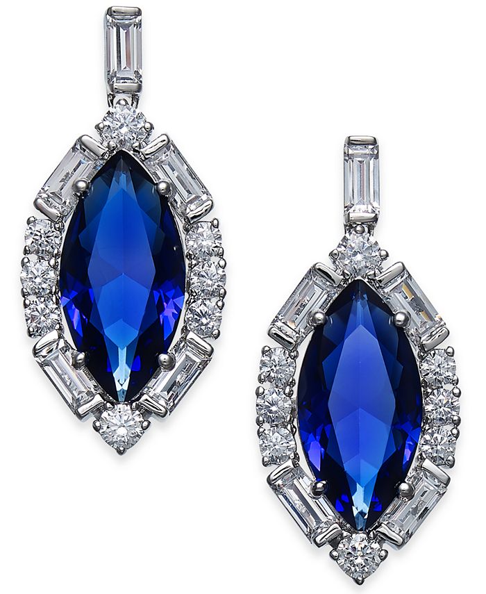 Eliot Danori Danori Crystal Drop Earrings, Created for Macy's - Macy's
