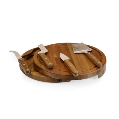 Toscana&reg; by Acacia Circo Cheese Board & Tools Set
