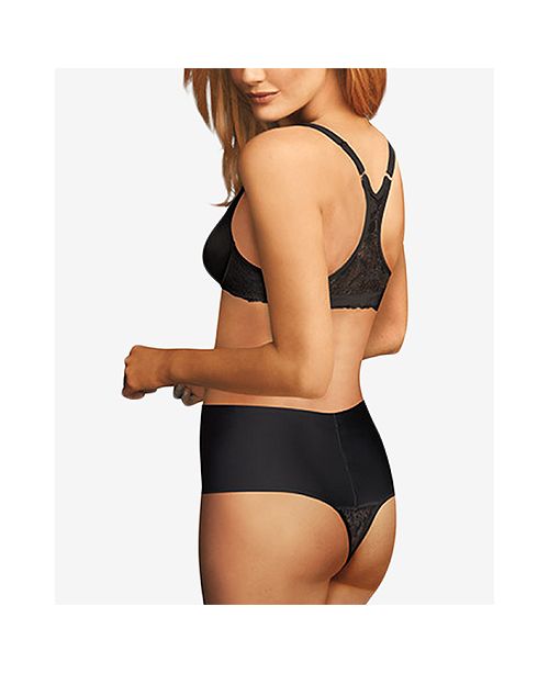 Maidenform Tame Your Tummy Lace Thong DM0049 & Reviews Shapewear
