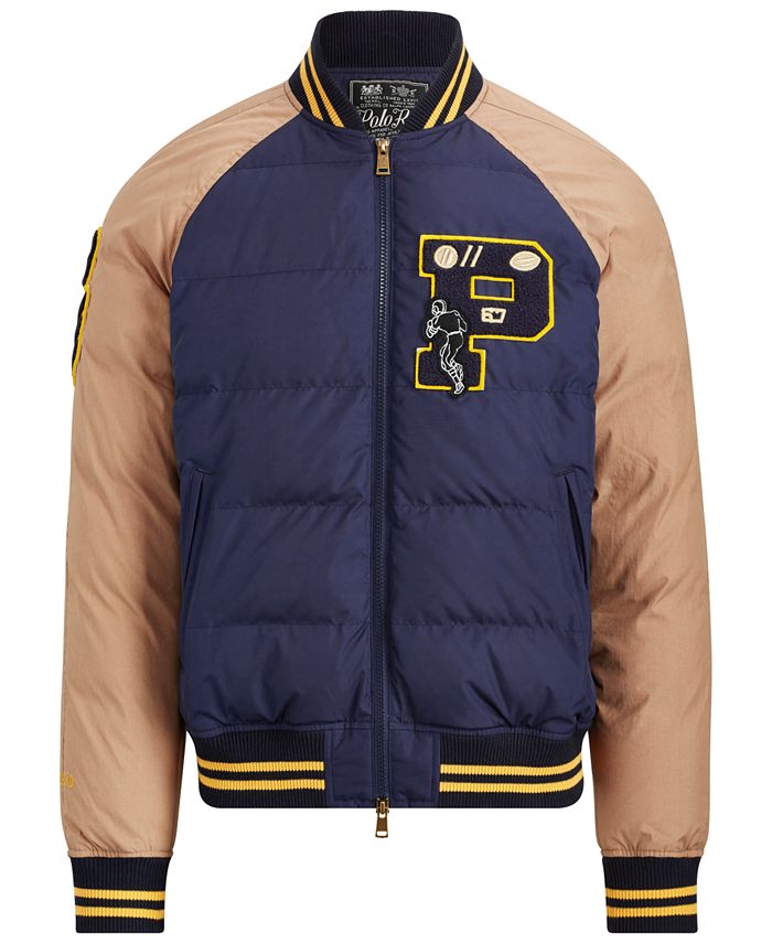 Polo Ralph Lauren Men's Letterman Jacket Macy's