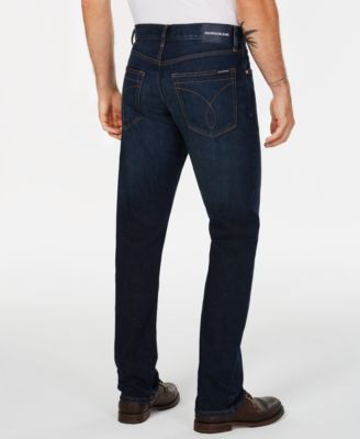 calvin klein men's straight fit jeans