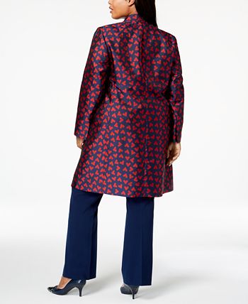 Anne Klein Plus Size Printed Topper Jacket Macy s