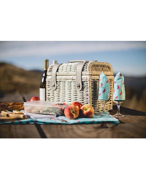 Picnic Time Watermelon Napa Picnic Basket Outdoor Dining & Picnic