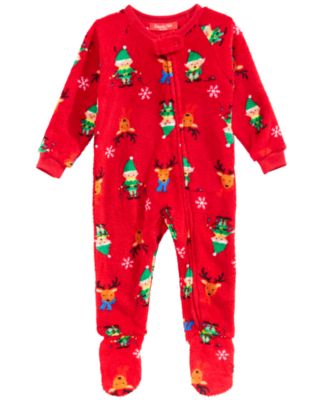 Family Pajamas Matching Infants Elf Footed Pajamas, Created for Macy's ...