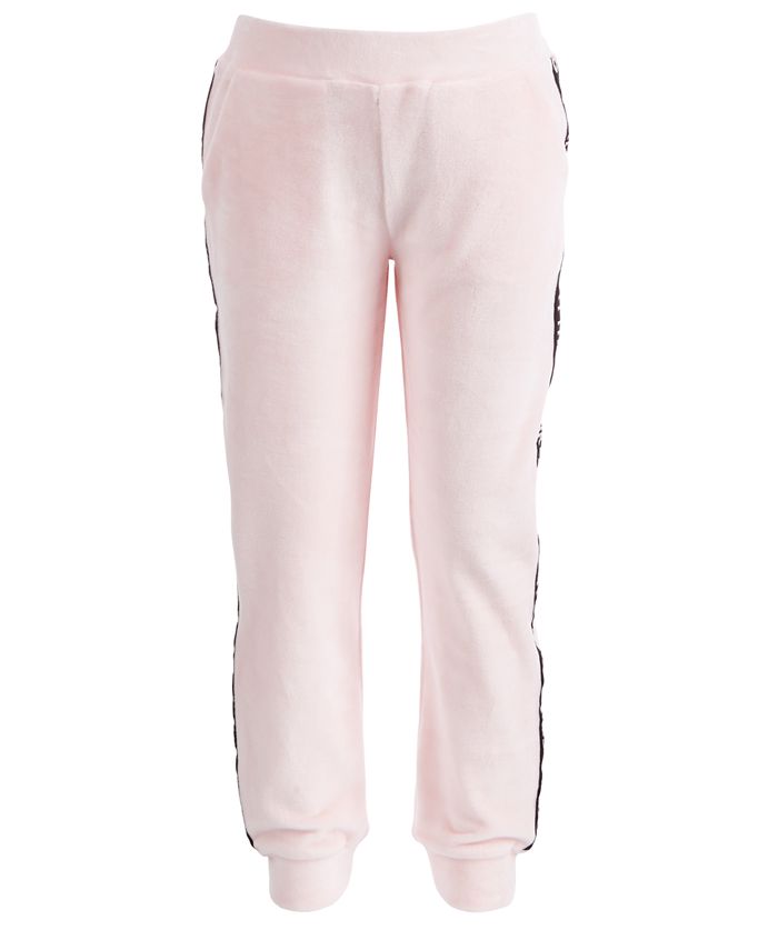 Ideology Big Girls Pink Velour Sweatpants, Created for Macy's - Macy's