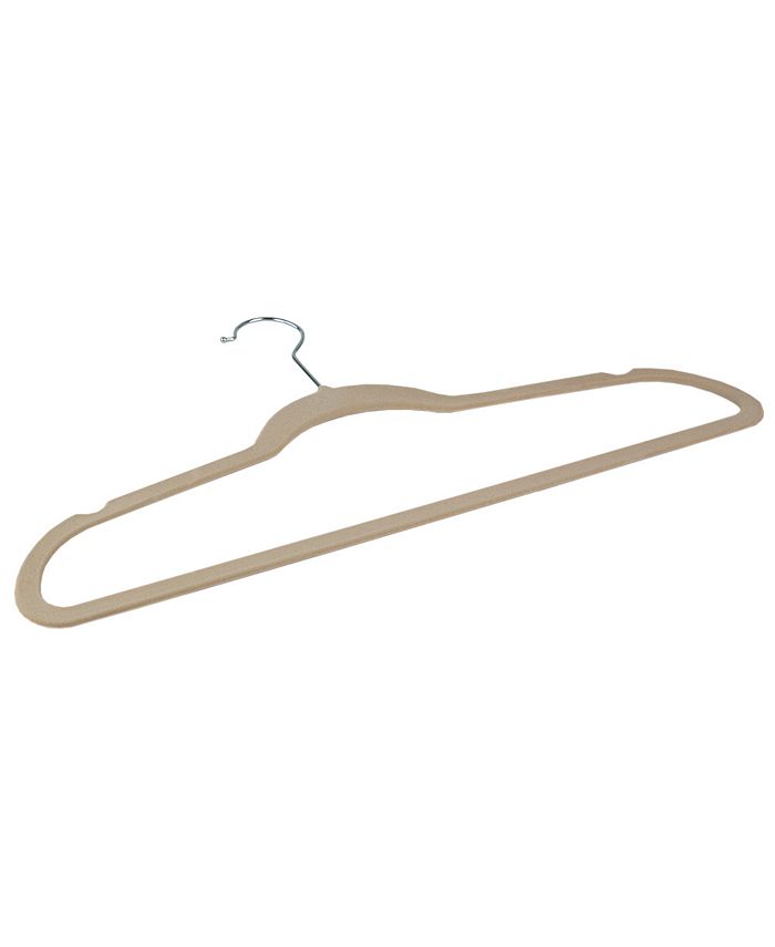 Sunbeam Velvet Flocked Suit Hanger, Pack of 2 Macy's