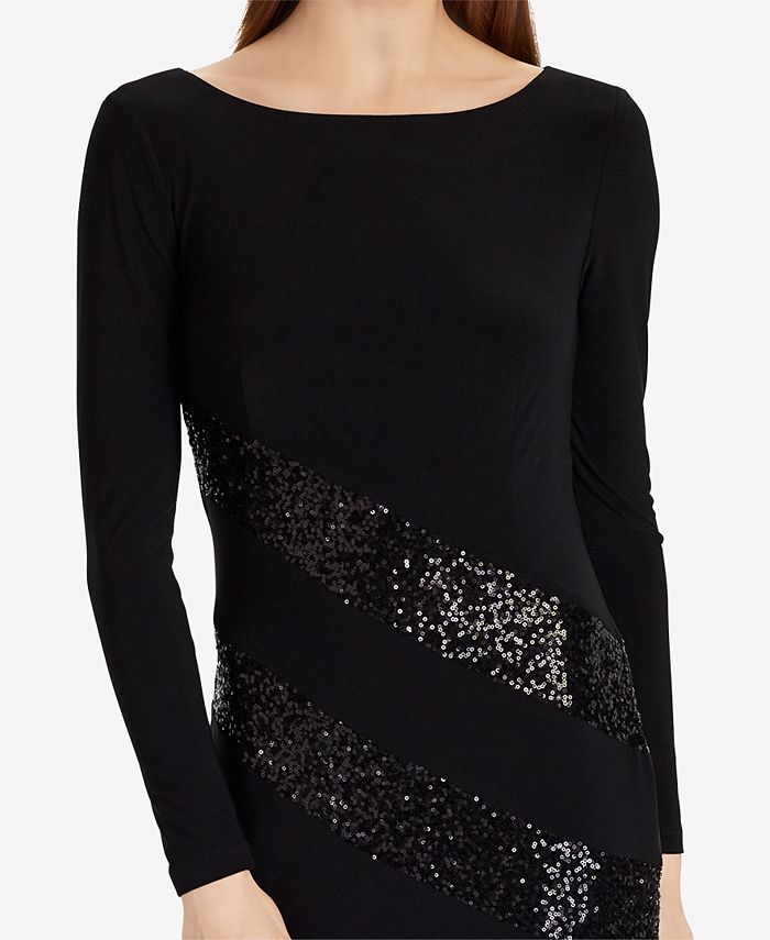 RALPH LAUREN sequin gown