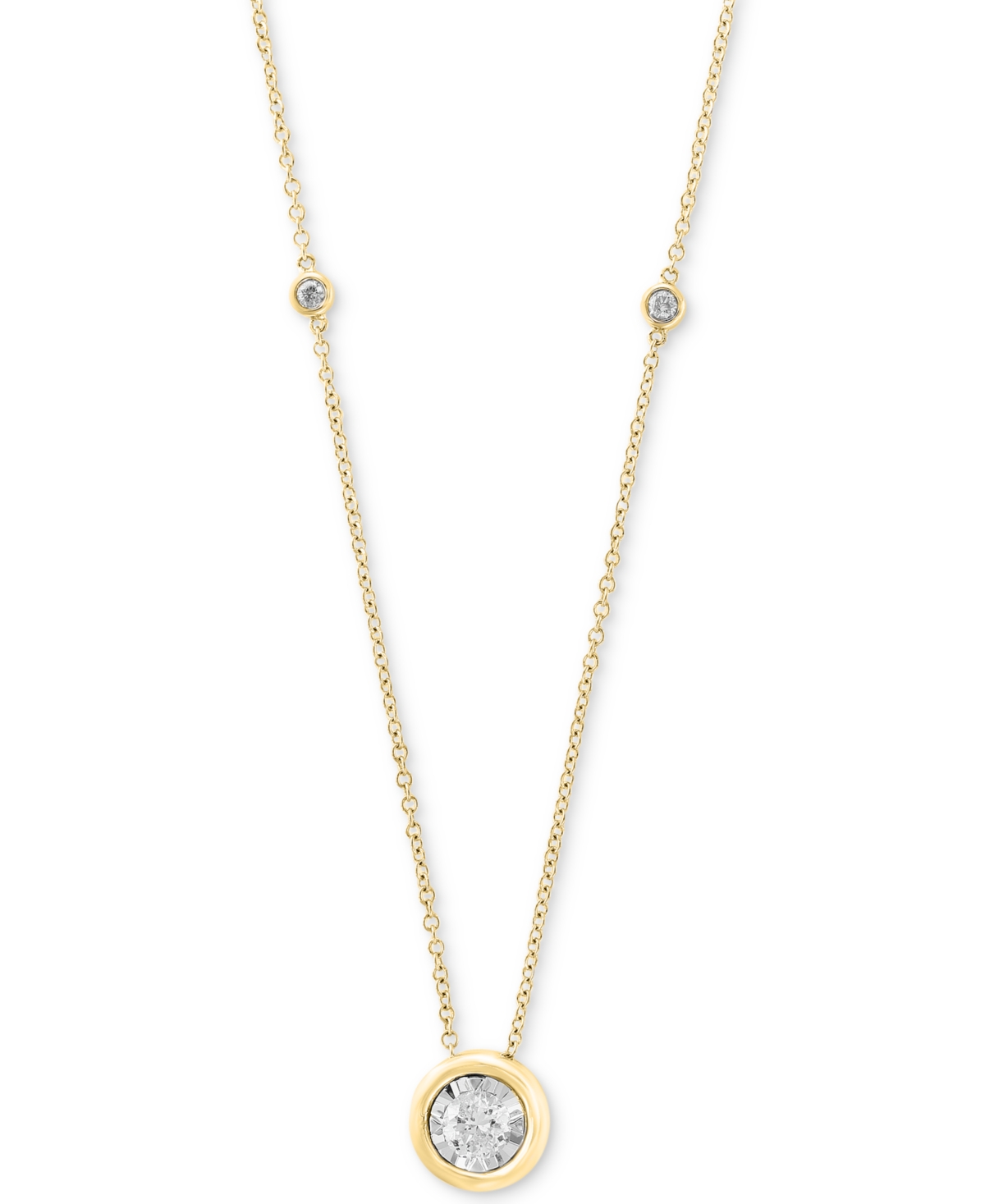 Bubbles by Effy Diamond Bezel 18