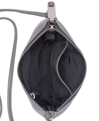 Calvin Klein Carrie Pebble Leather Crossbody