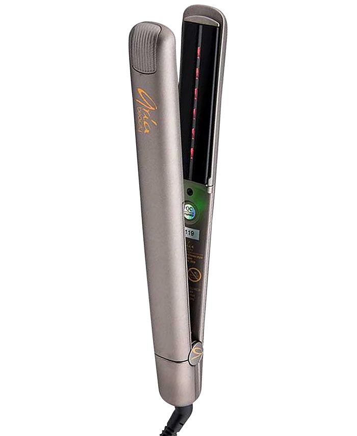 Aria Beauty Tourmaline Infrared Ceramic 1" Flat Iron (Silver), from ...
