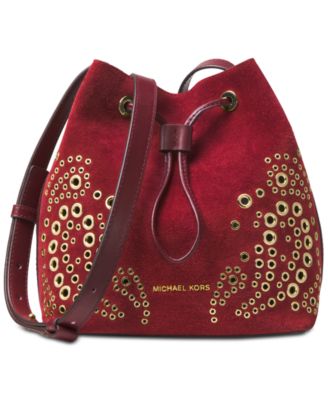 macys michael kors bucket bag