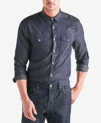 mens snap front shirts