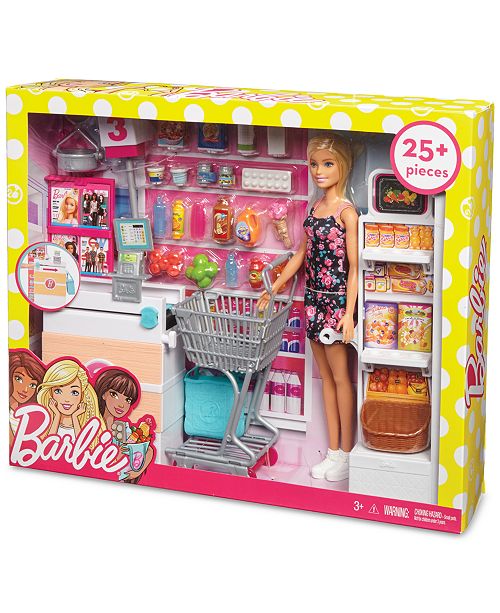  Barbie  Mattel Doll Supermarket Playset  All Toys 