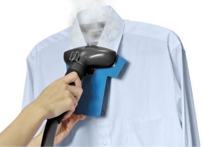 Professional Garment Steamer with Retractable Power Cord and Foot Pedal Control, GS49-DJ