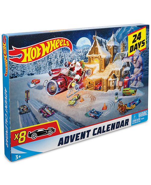 Hot Wheels Mattel Advent Calendar & Reviews Macy's