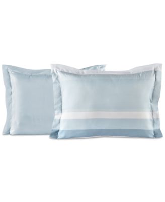 Austin Stripe/Solid Reversible 8 Pc. Comforter Set