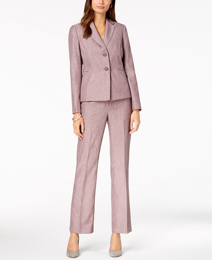 Le Suit Petite TwoButton Pantsuit Macy's