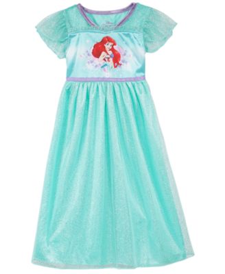 Disney - Little & Big Girls  Princess Ariel Nightgown