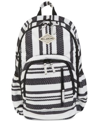 striped billabong backpack