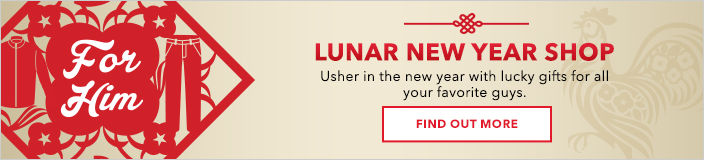 For Him, Lunar New Year Shop, Usher in the new year with lucky gifts for all your favorite guys, Find Out More