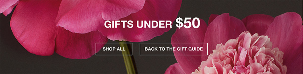 Gifts Under $50, Shop All, Back to The Gift Guide