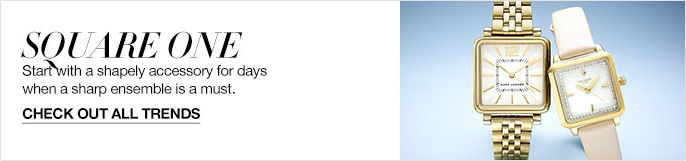 Square one, Start with a shapely accessory for days when a sharp ensemble is a must, Check out all Trends