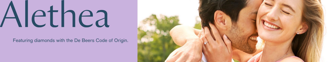 Alethea, Featuring diamonds with the De Beers Code of Origin