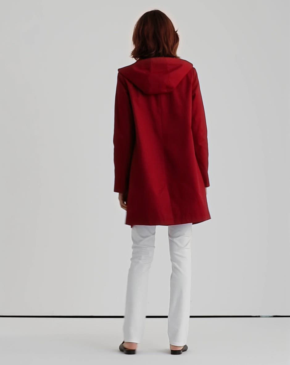 Lauren Ralph Lauren Womens Hooded A-Line Raincoat - Macy's