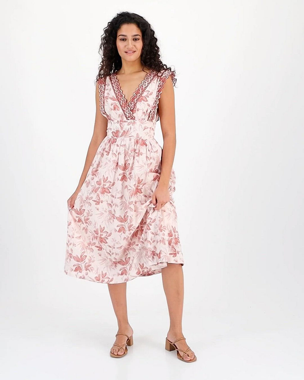 knee length dresses for ladies Midi Dress | Sirinna