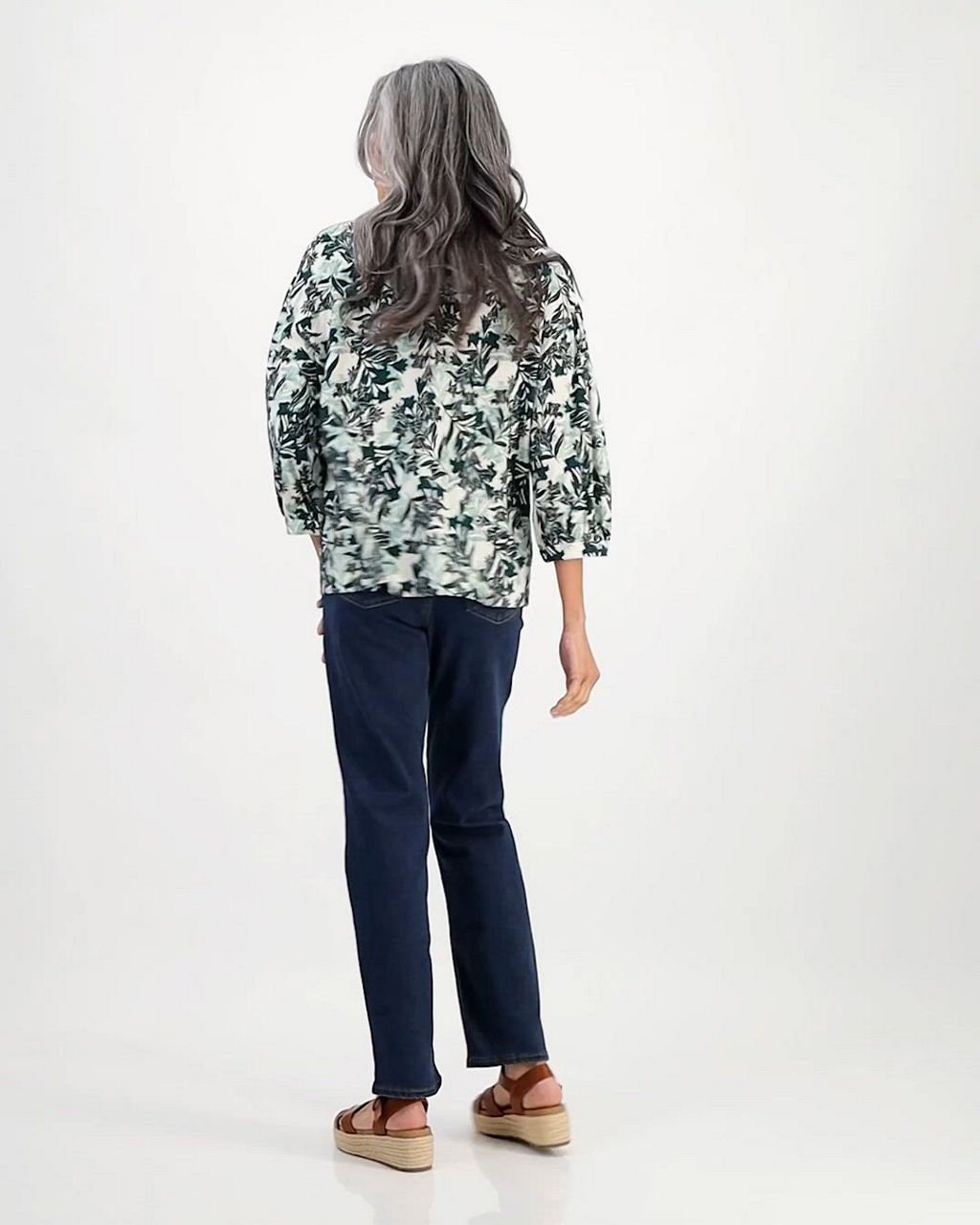 売れ筋商品|||スタイルアンドコー カットソー トップス レディース Women's Printed 3/4 Sleeve Split-Neck Blouse, Exclusively at Macy's Spot Airy Blue Style & Co Women's Printed Split-Neck 3/4-Sleeve Knit