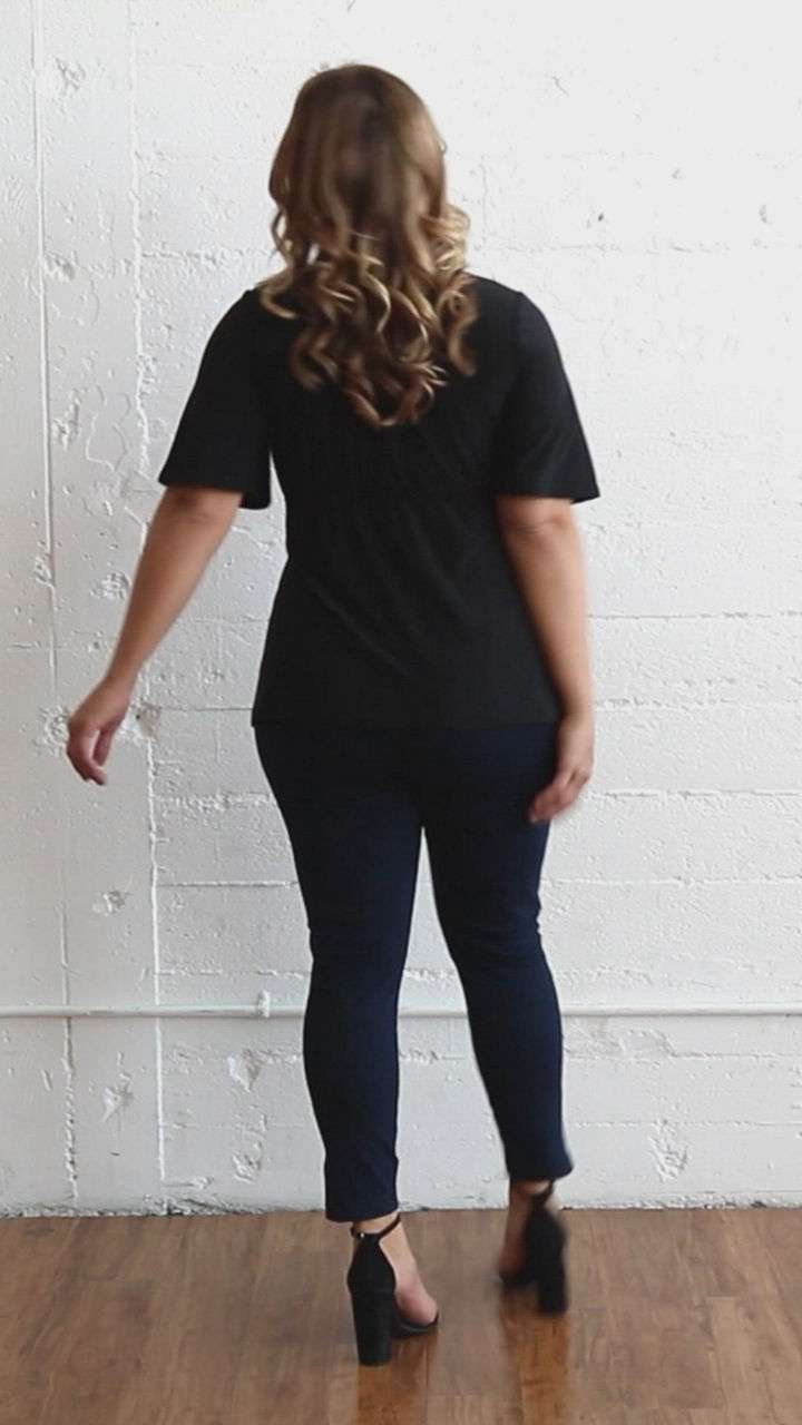 Kiyonna Plus Size Abby Twist Front Top - Macy's