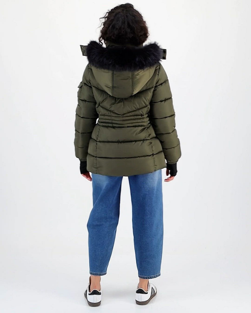 Steve Madden Women's Hooded Zip-Front Puffer Coat - Macy's