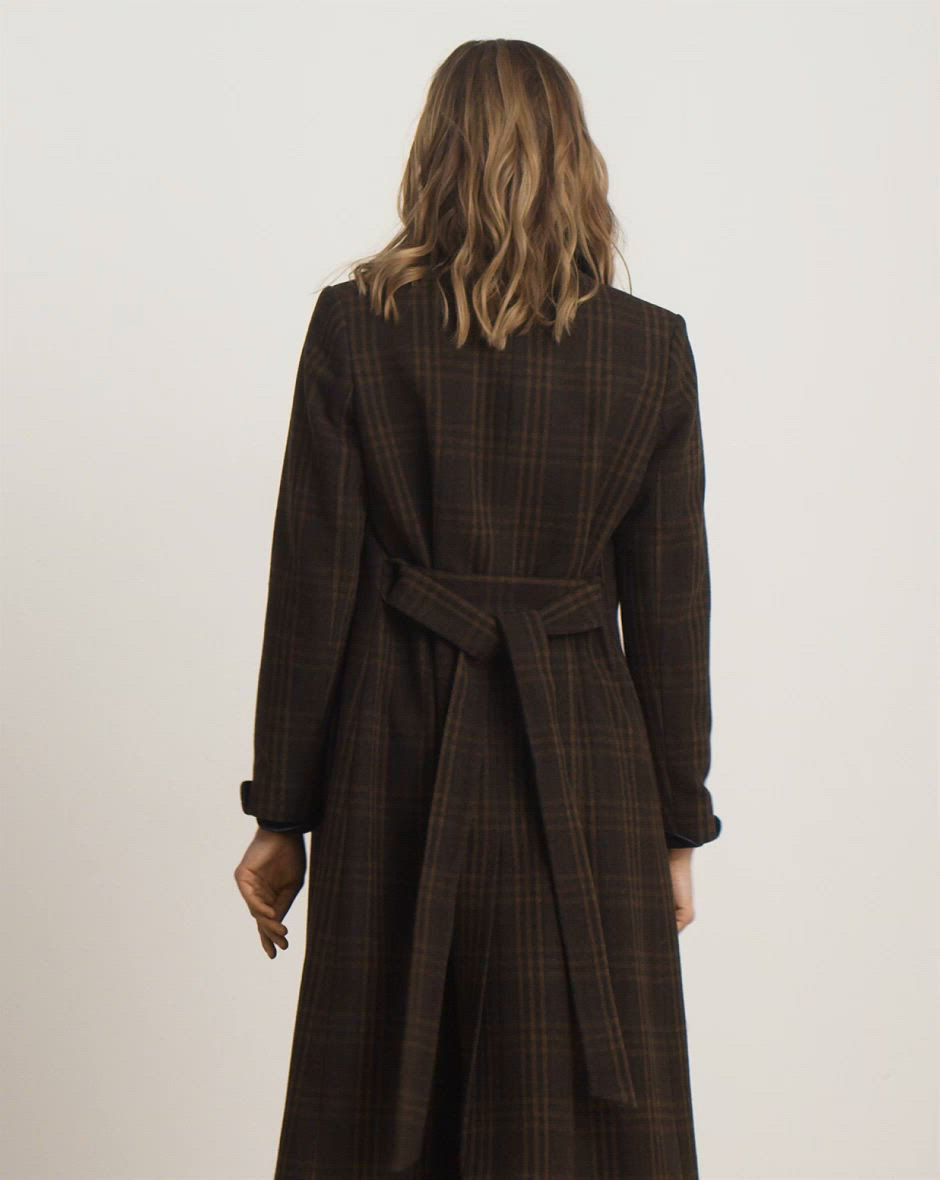 Lauren Ralph Lauren Women's Belted Single-Breasted Wool Coat - Macy's